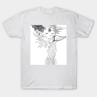 Ink Totem Pole of Dreaming T-Shirt